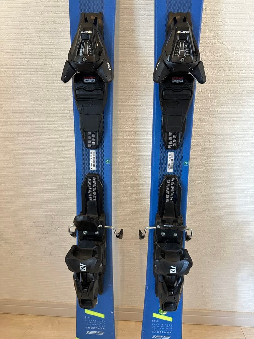 salomon ショートスキー板セット SHORTMAX 125 - メルカリ