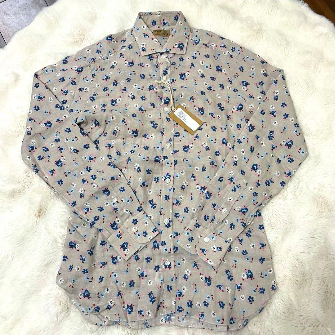 【新品】BARBA dandy life バルバ デニムシャツ セミワイドカラー BARBA（バルバ） バルバ / BARBA / DANDY LIFE / ダンディ ライフ