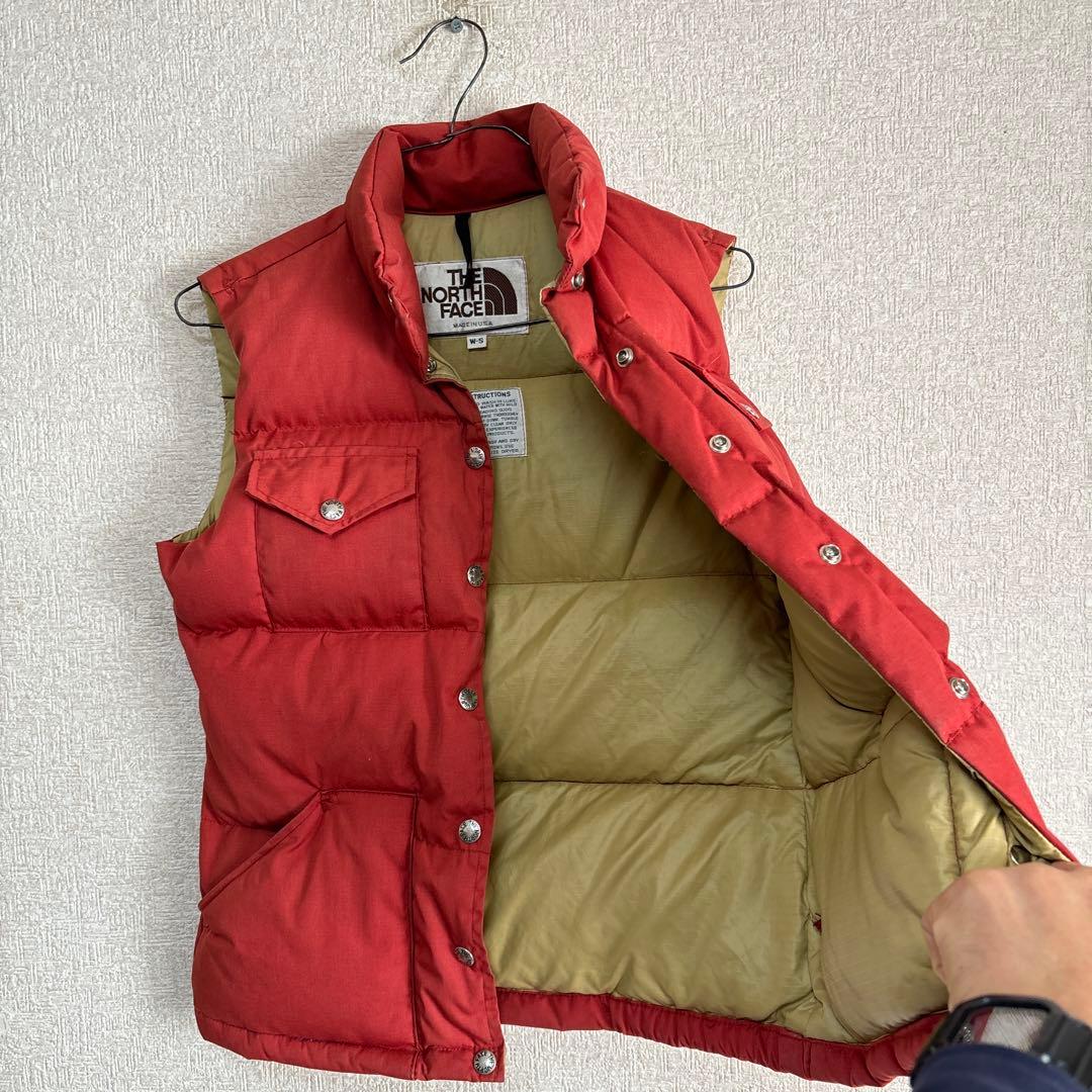 USA製 【美品】 70s 茶タグ ノースフェイス ダウンベスト W-S - メルカリ