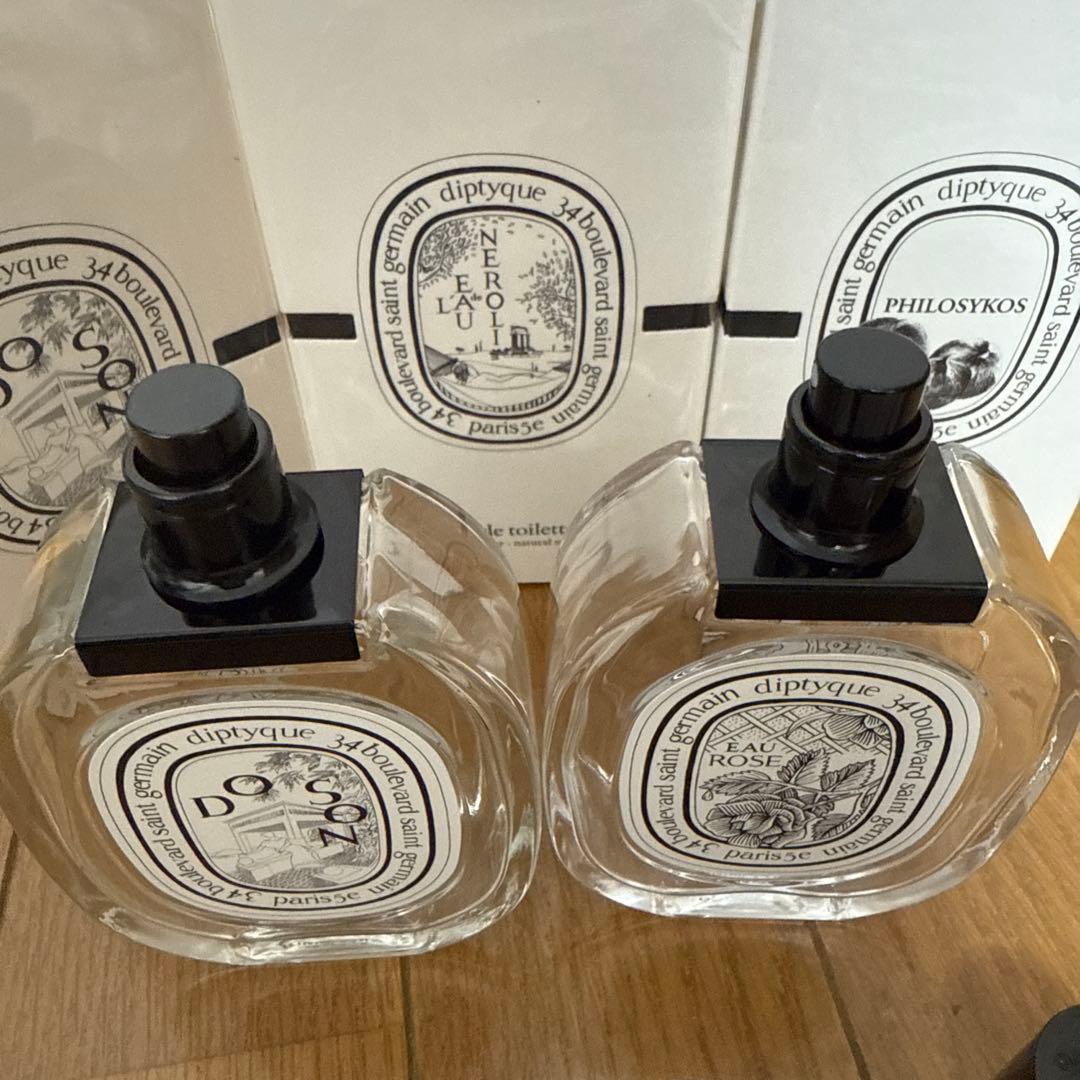 香水空瓶】ディプティック香水空瓶100mlサイズ × 8 - メルカリ