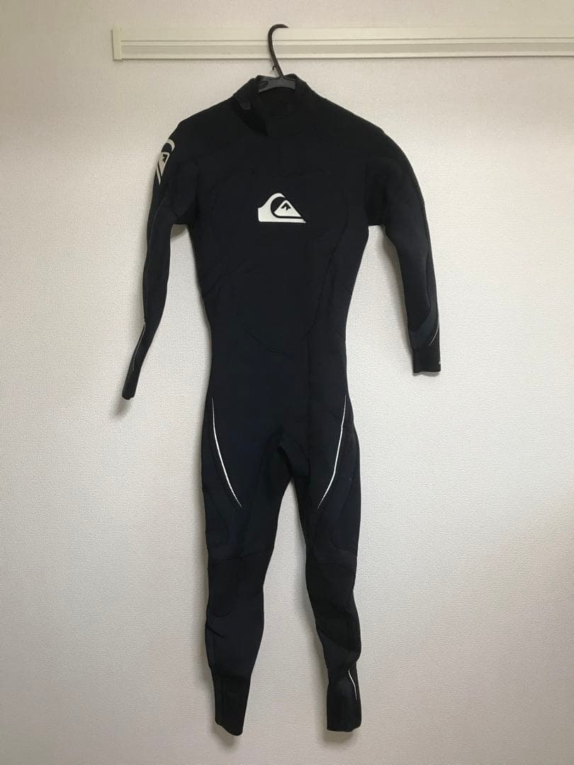 QUIKSILVER フルスーツ ブラック - メルカリ