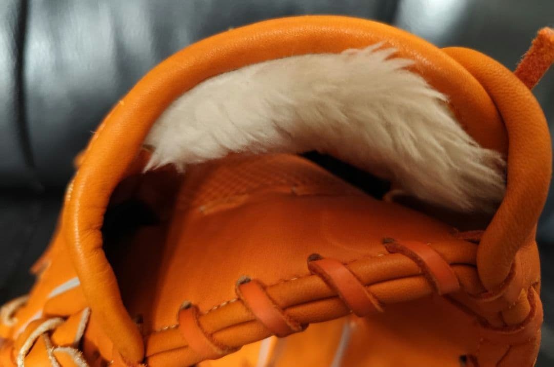 Mizuno GlobalEliteRG 少年軟式グローブ 左利き オレンジ