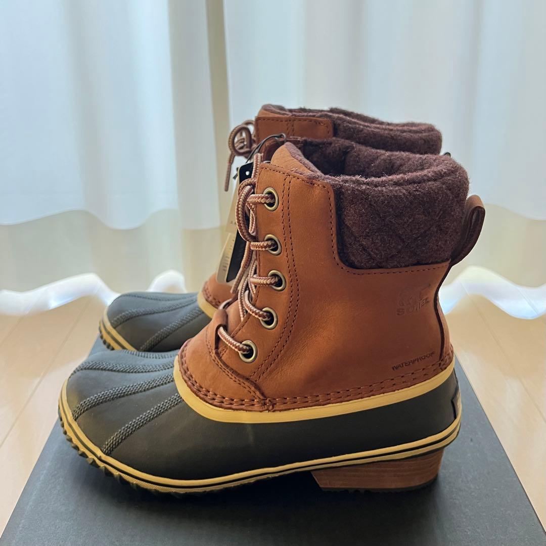 新品未使用品 SOREL SLIMPACK LACE Ⅱ 25cm - メルカリ