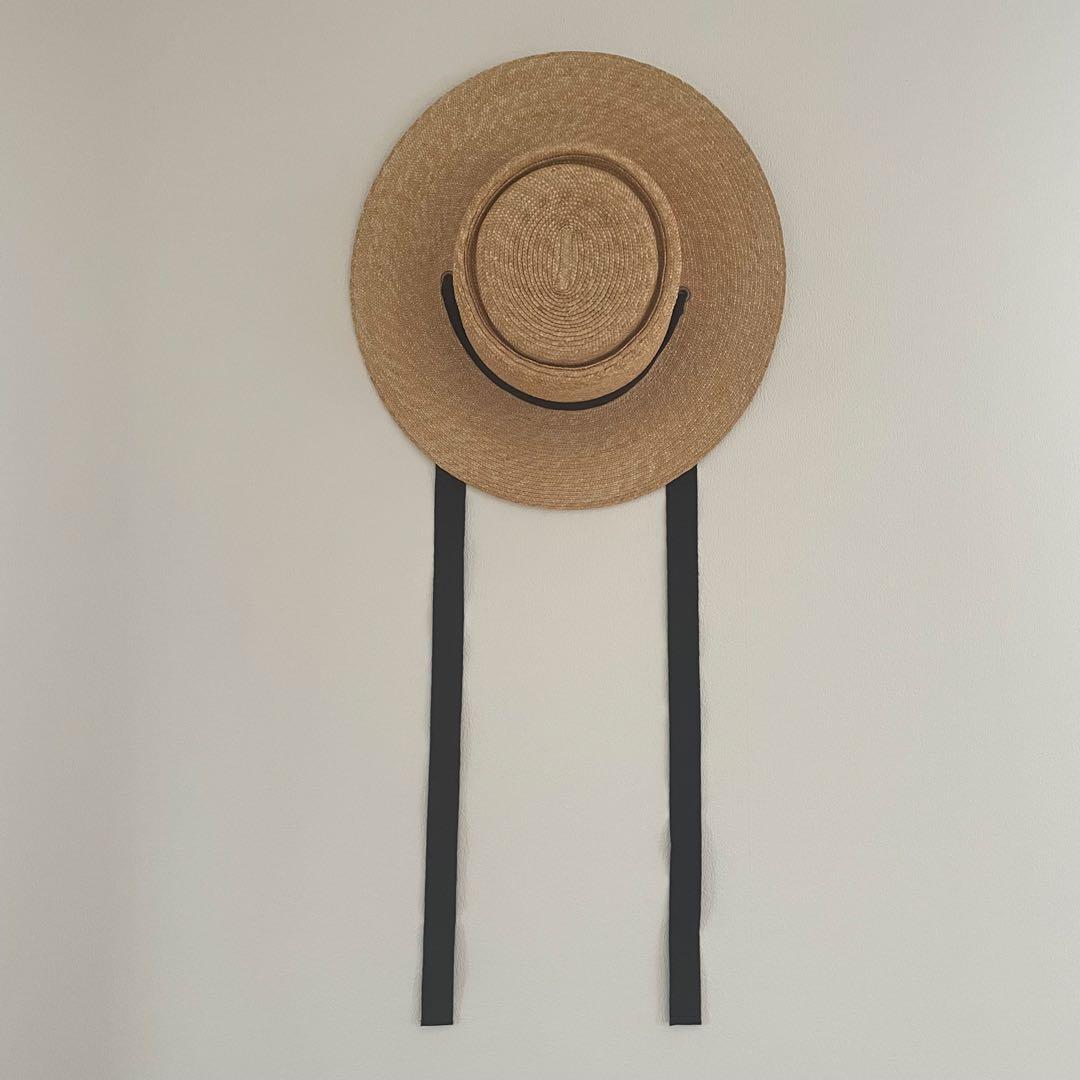 試着のみ新品未使用 wicagrocery ストローハット - メルカリ