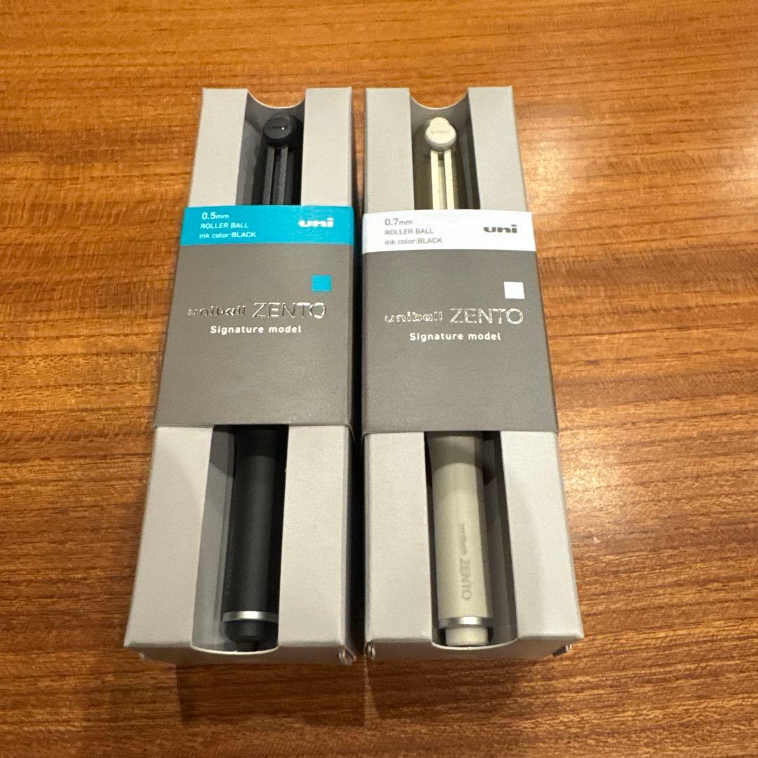 ZENTO Signature model ボールペン 2本セット uniball ZENTO』順次店頭展開開始 ｜プレスルーム｜三菱鉛筆株式会社