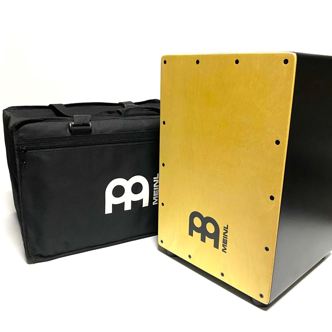 【美品】MEINL カホン MCAJ100BK-MA+ 純正バッグ付 MEINL（マイネル） MEINL MCAJ100BK-MA+(純正カホンバッグ付) 入門用に
