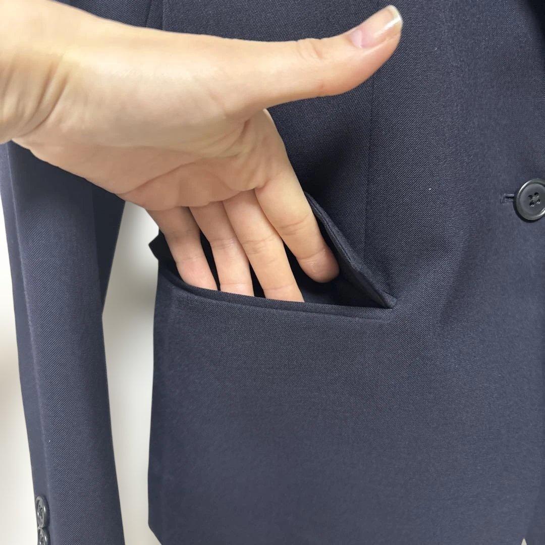 試着のみ☆超美品green label relaxing パンツスーツ ネイビー - メルカリ