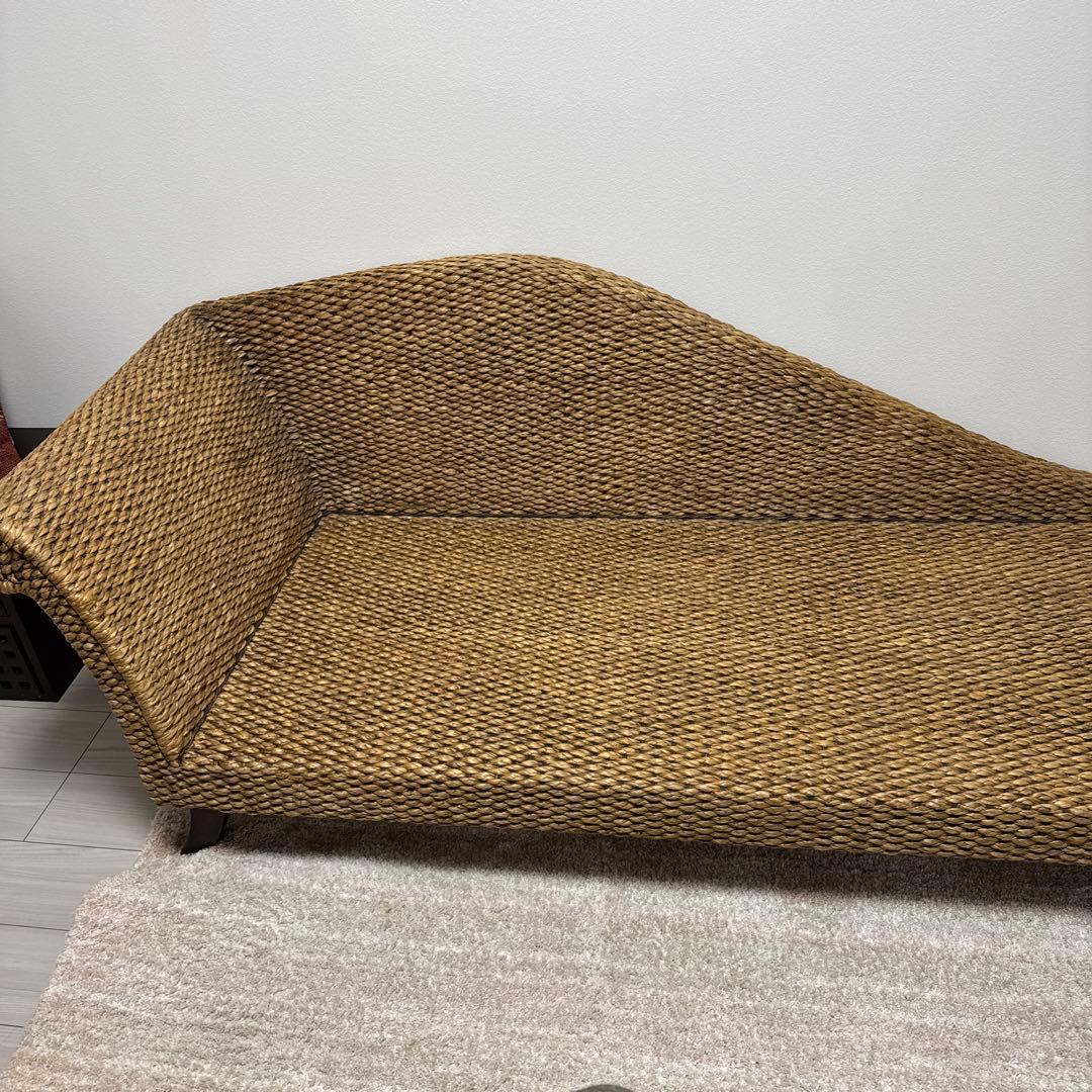 a.flat アジアン・ヒヤシンスソファー 2.5人掛け バリ風 アジアン家具