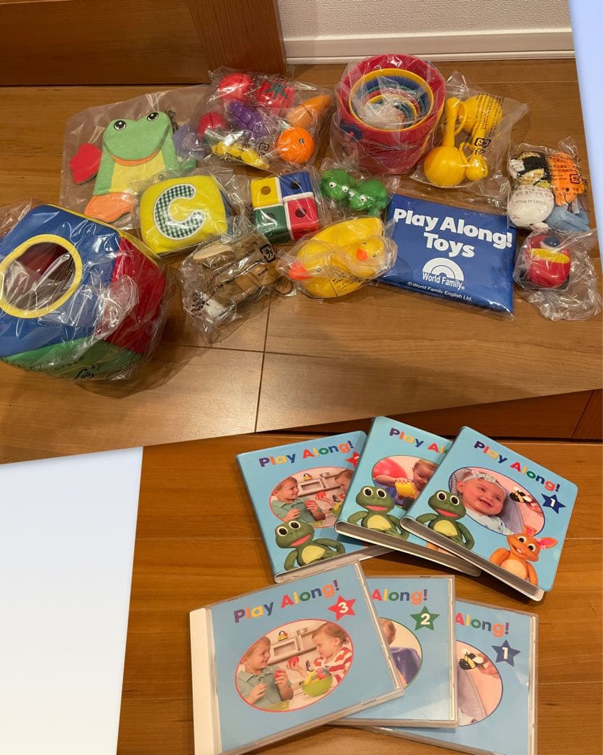 プレイアロング　2025年新品おもちゃ&中古DVD.CD 新品未使用】DWE ディズニー英語 プレイアロングセット2025年10月購入