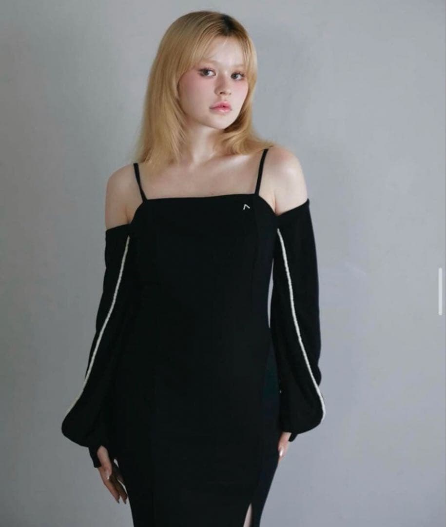 Heaven body dress ブラック andmary - メルカリ