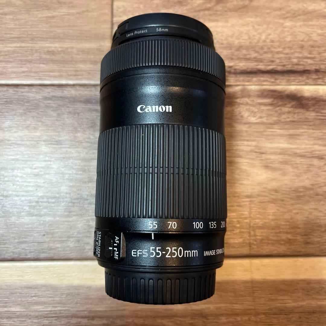 Canon EF-S 55-250mm ズームレンズ Canon EF-S 55-250mm f/4-5.6 IS STM Telephoto Zoom Lens with