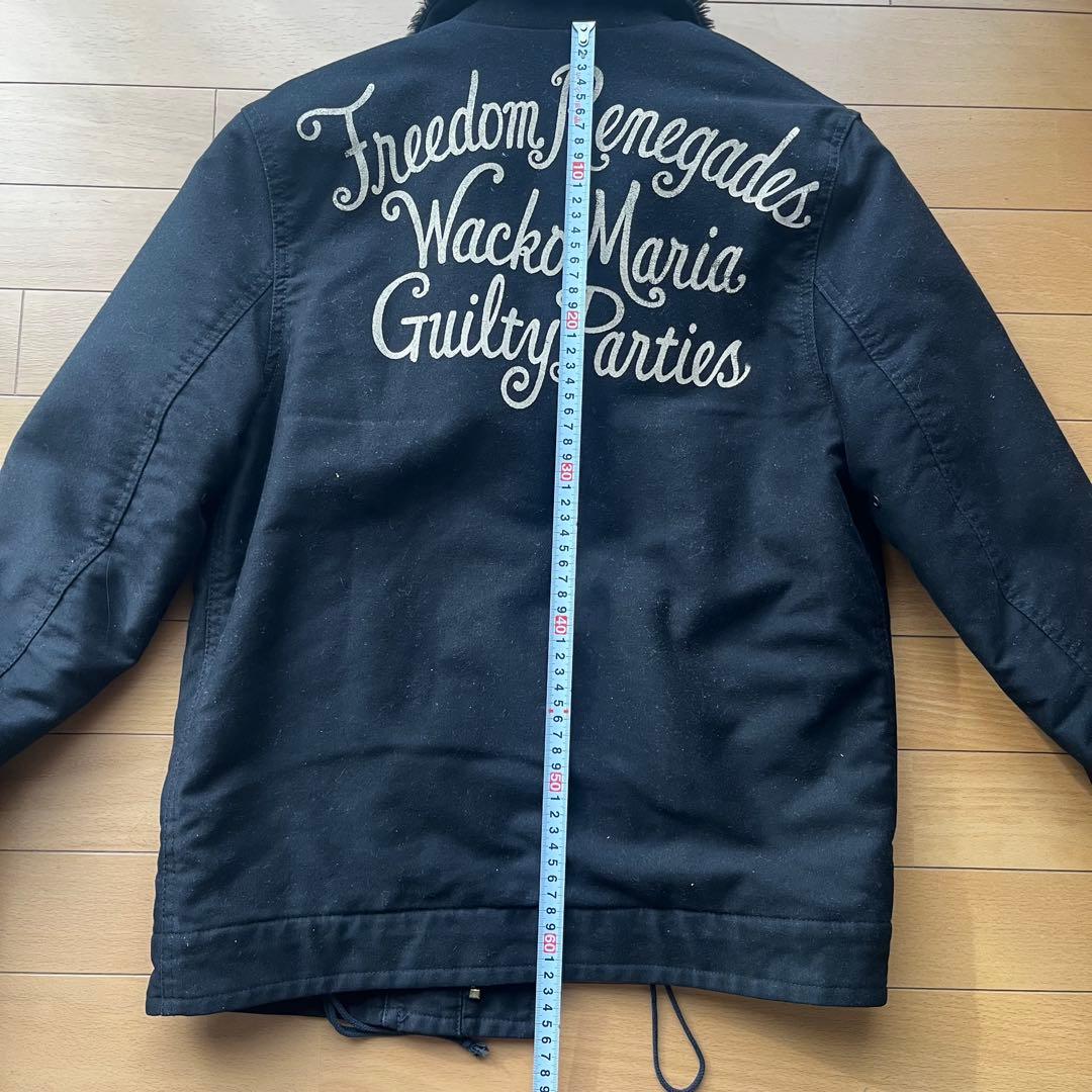 WACKO MARIA N-1 デッキジャケット S ブラック - メルカリ