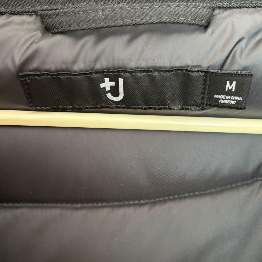 レア 初期 ユニクロ +j ジルサンダー ダウンショートパーカ 黒 ウール