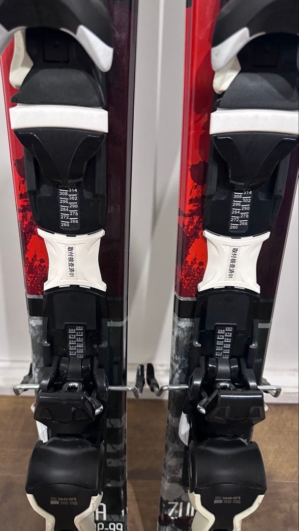 ZUMA ショートスキー BP-99 99cm LOOKビンディング付 - メルカリ