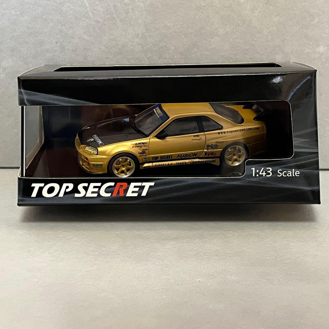 オートサロン限定2026 1/43 TOP SECRET R34 GT-R - メルカリ