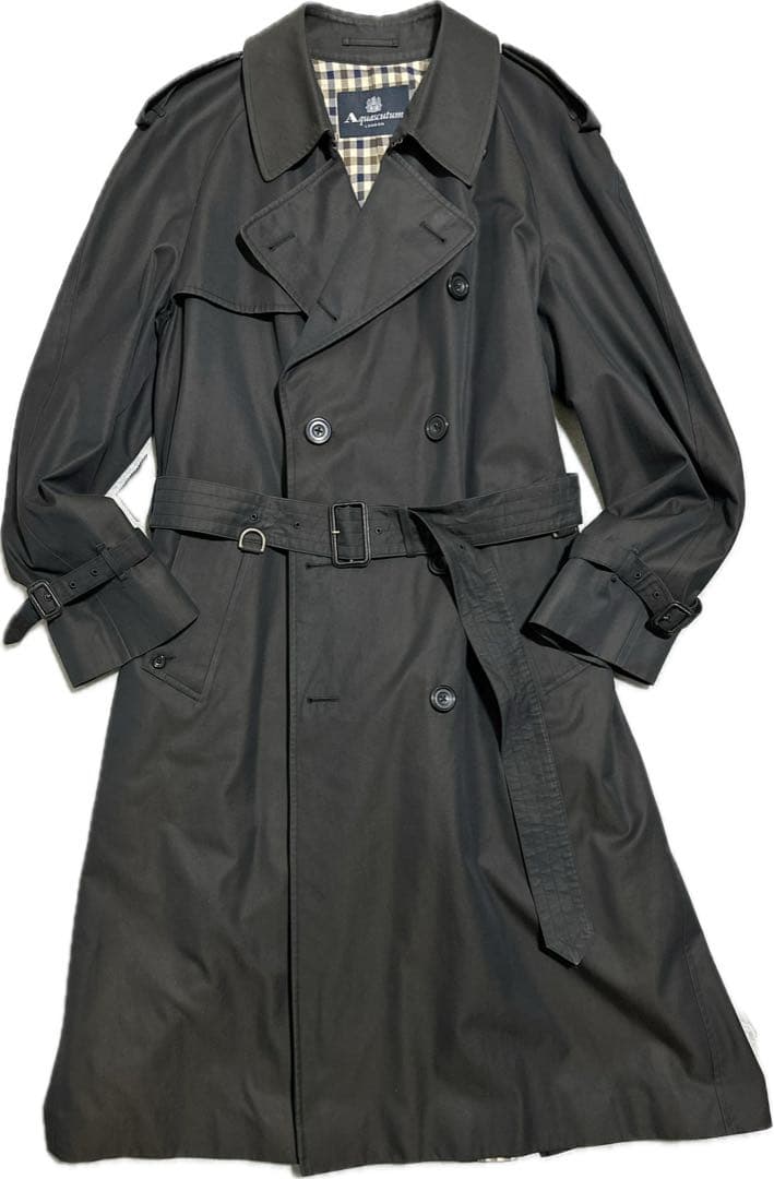 マ*ス様 大きいサイズ✨現行アクアスキュータム トレンチコート