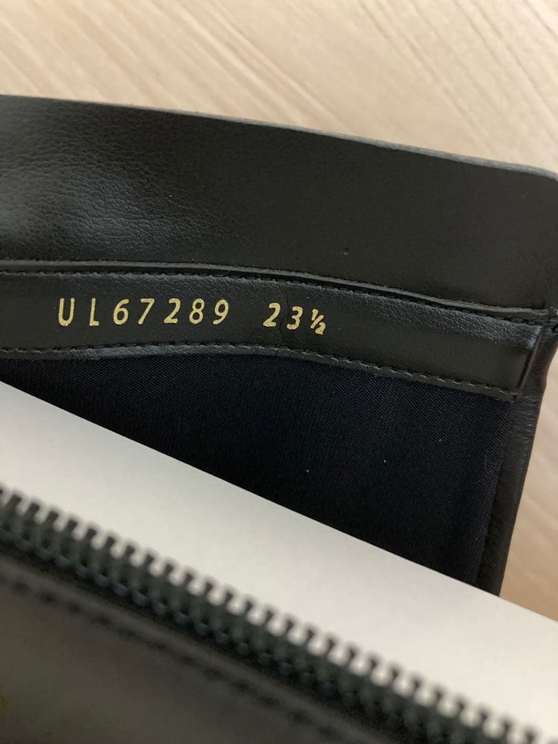 DIANA ショートブーツ　黒 23.5cm