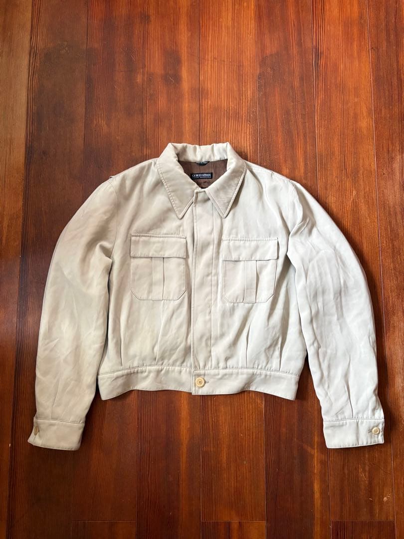 GIORGIO ARMANI イタリア製 wool jacket 5400bad2cd548982119f1a6c126a8d