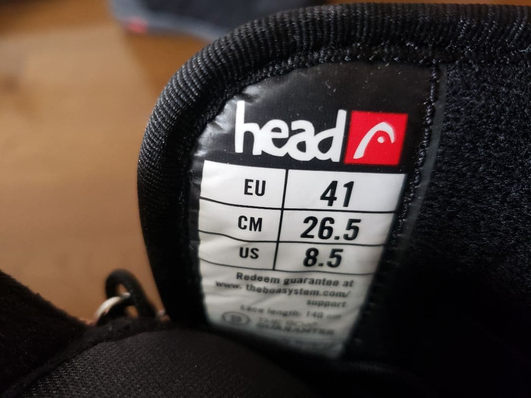 【美品・26.5cm】head スノーボードブーツ ダイヤル式 値下げあり