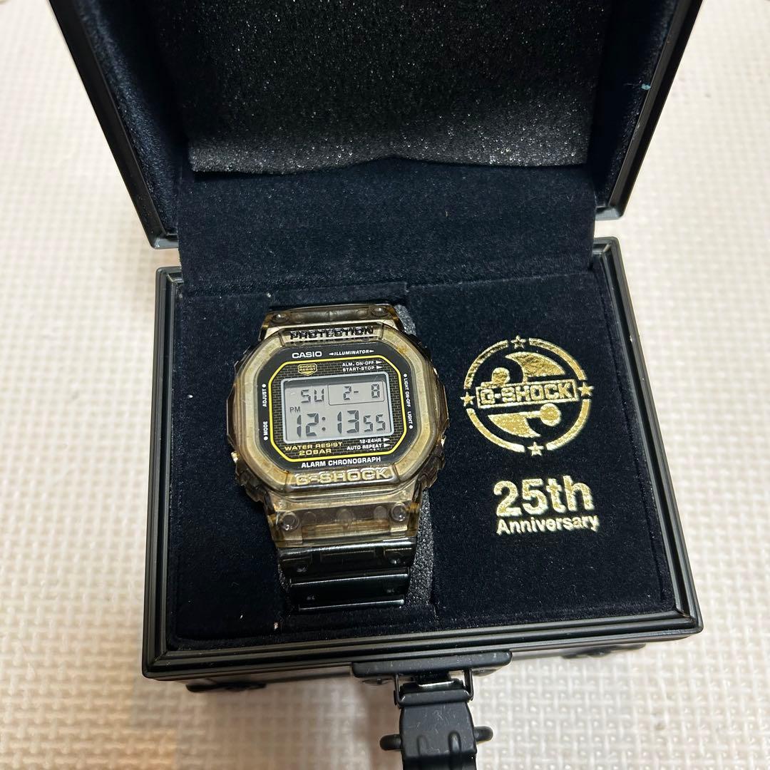 ル*フ様 G-SHOCK 25th Anniversary オーシャングレー Casio SUPER RARE G SHOCK 25th Anniversary 