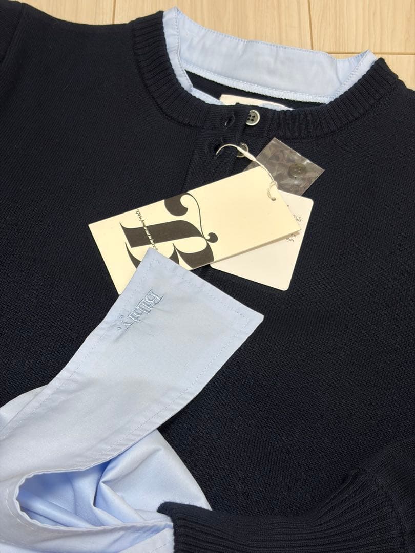 Bibiy ANGELIQUE KNIT ネイビー 新品 タグ付き 公式完売品 BIBIY. MADE | ANGELIQUE KNIT NAVY｜Bibiy.
