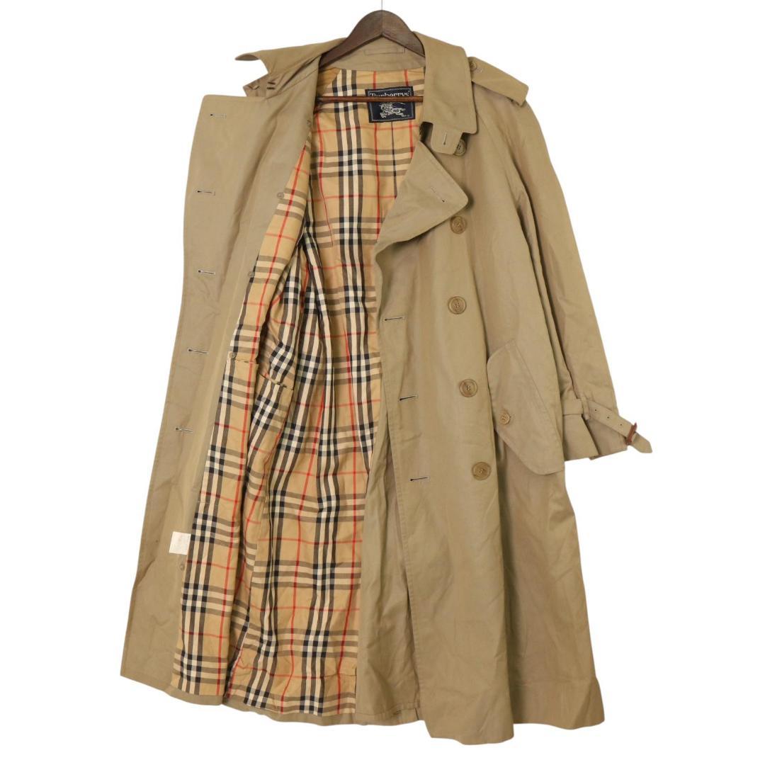 ✨人気✨Burberrys　バーバリー　トレンチコート　　Lサイズ　ベルト付 Burberrys/バーバリーズ】 TRENCH COAT/1990年製造/MADE IN ENGLAND