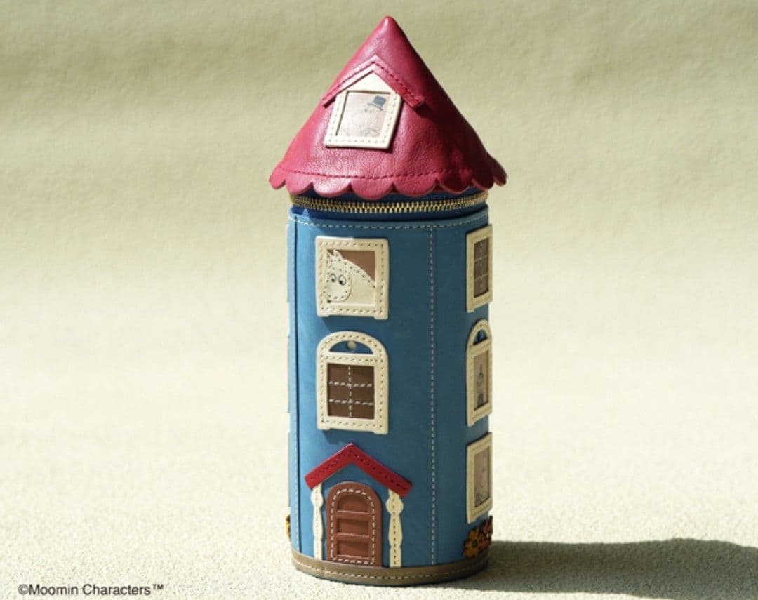 genten　MOOMIN collection ペンケース「ムーミンやしき」 MOOMIN collection ペンケース「ムーミンやしき」 / genten