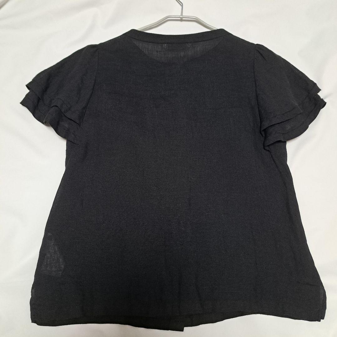 みかん様専用 LISETTE ヤネッテ フリルスリーブ リネンブラウス - メルカリ