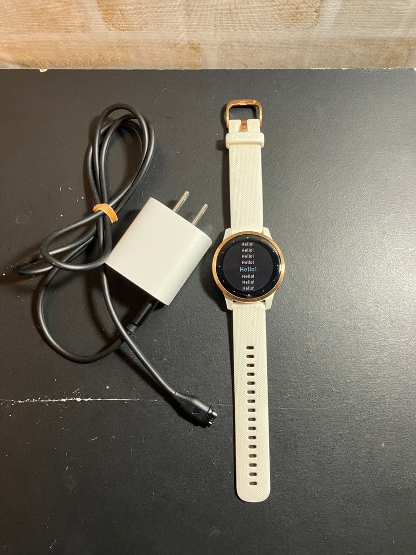 GARMIN Vivoactive 4S　スマートウォッチ　充電器付き(互換品) Amazon.co.jp: EXMRAT Garmin Vivoactive 4 / 4S充電器と互換性が