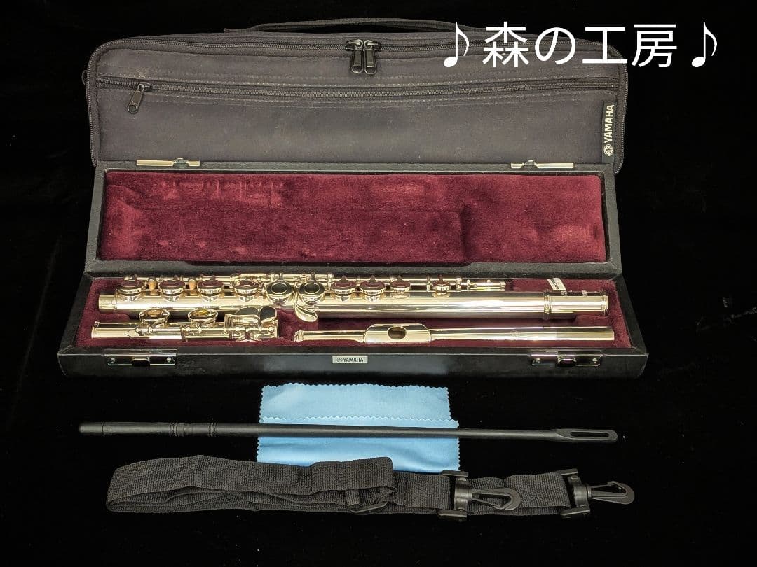 中古フルート専門店‼️部活応援‼️銀メッキ ヤマハフルートYFL211後期E