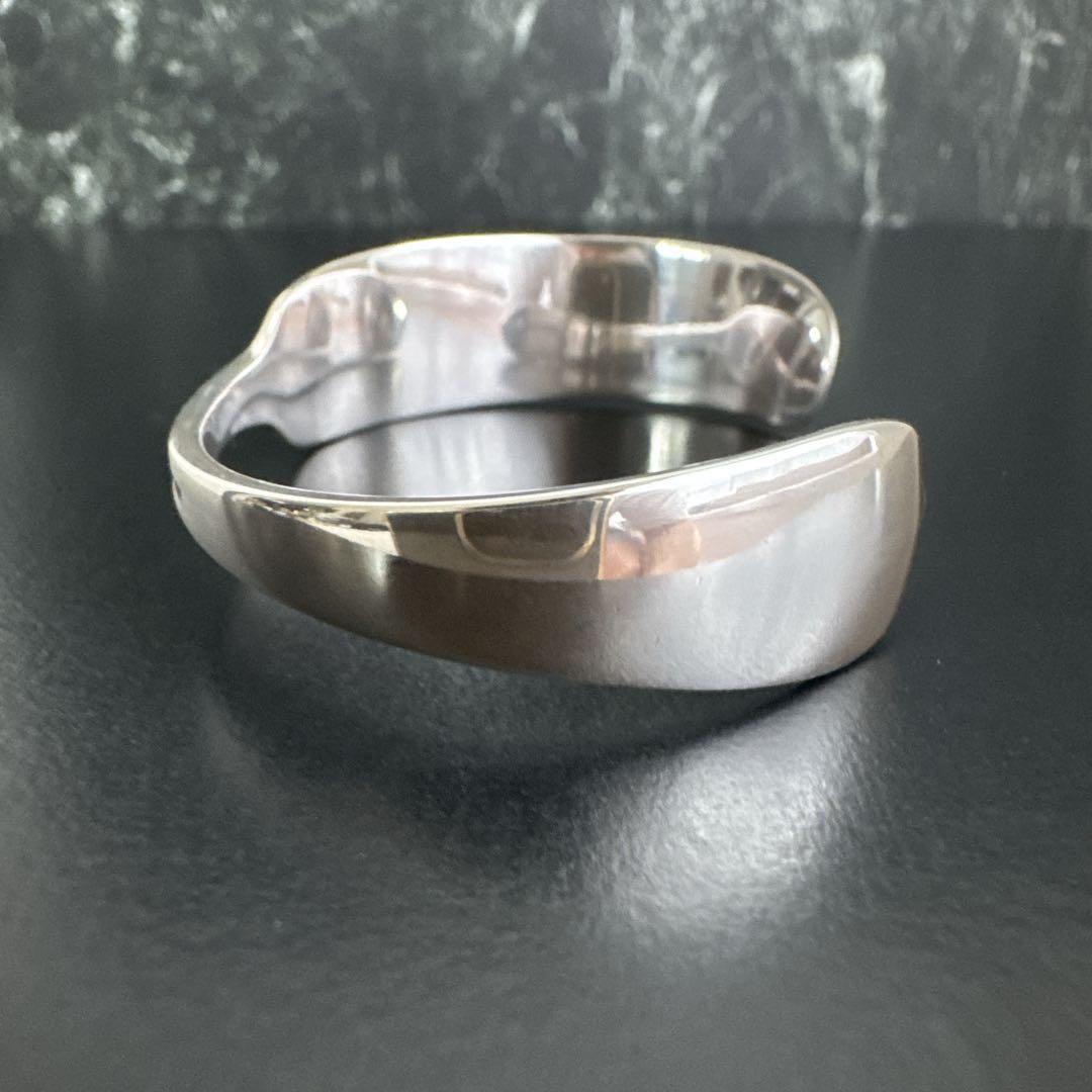 美品 オールド ティファニー ナイフバングル ブレスレット シルバー