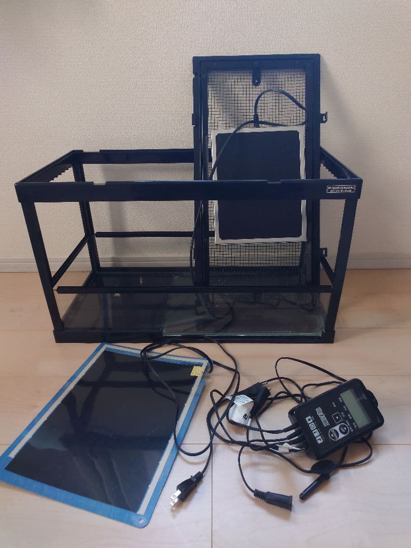 爬虫類飼育ケージ　フルセット Amazon.co.jp: 爬虫類 ケージ 飼育ケージ 両生類 トカゲ ケージ 爬虫類