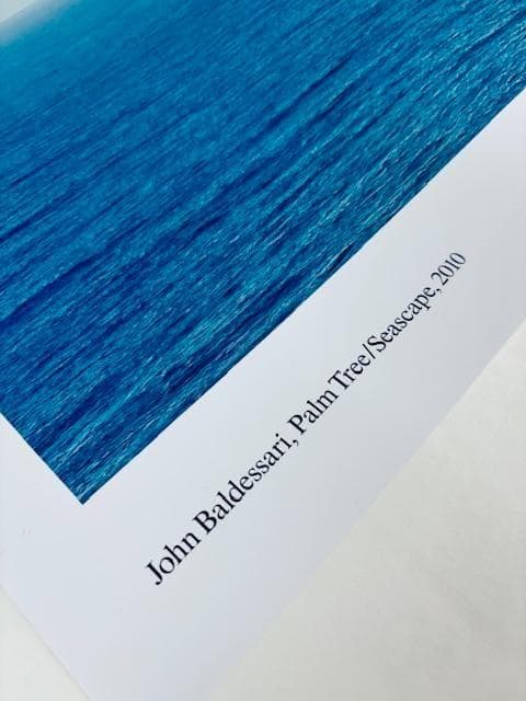 Palm tree/seascape/ジョン バルデッサリ/額装ポスター - メルカリ