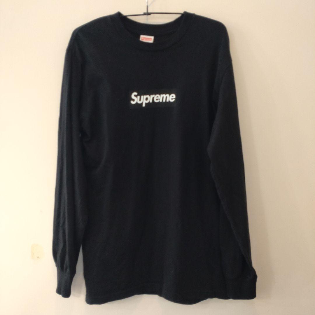 Supreme ブラックロングTシャツ S シュプリーム Supreme Supreme シュプリーム Long Sleeve BLANK T