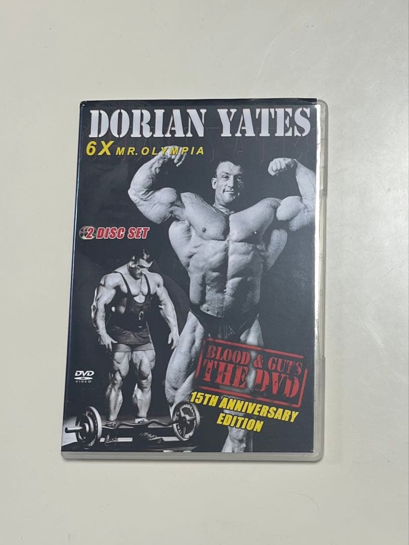 スポーツ・フィットネス Dorian Yates 6X Mr. Olympia DVD 15th Dorian Yates DvD Special Edition 15 Years Blood & Guts