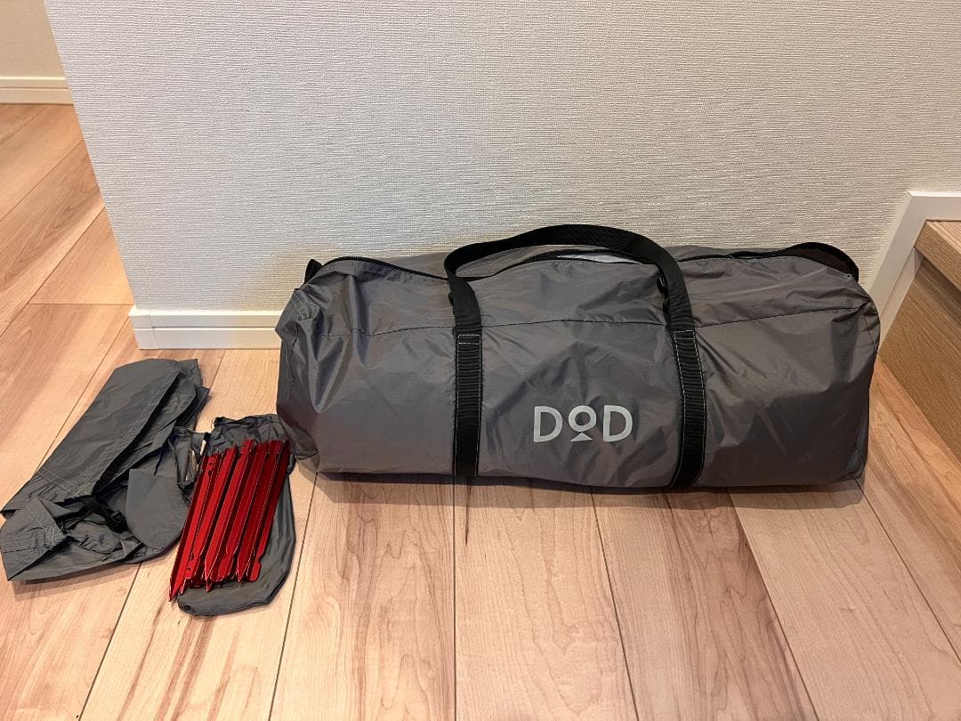 【新品未使用品】DODライダーズワンタッチテント 【ツーリング仕様】 1-2人用 Amazon.co.jp: DOD(ディーオーディー) ライダーズワンタッチテント