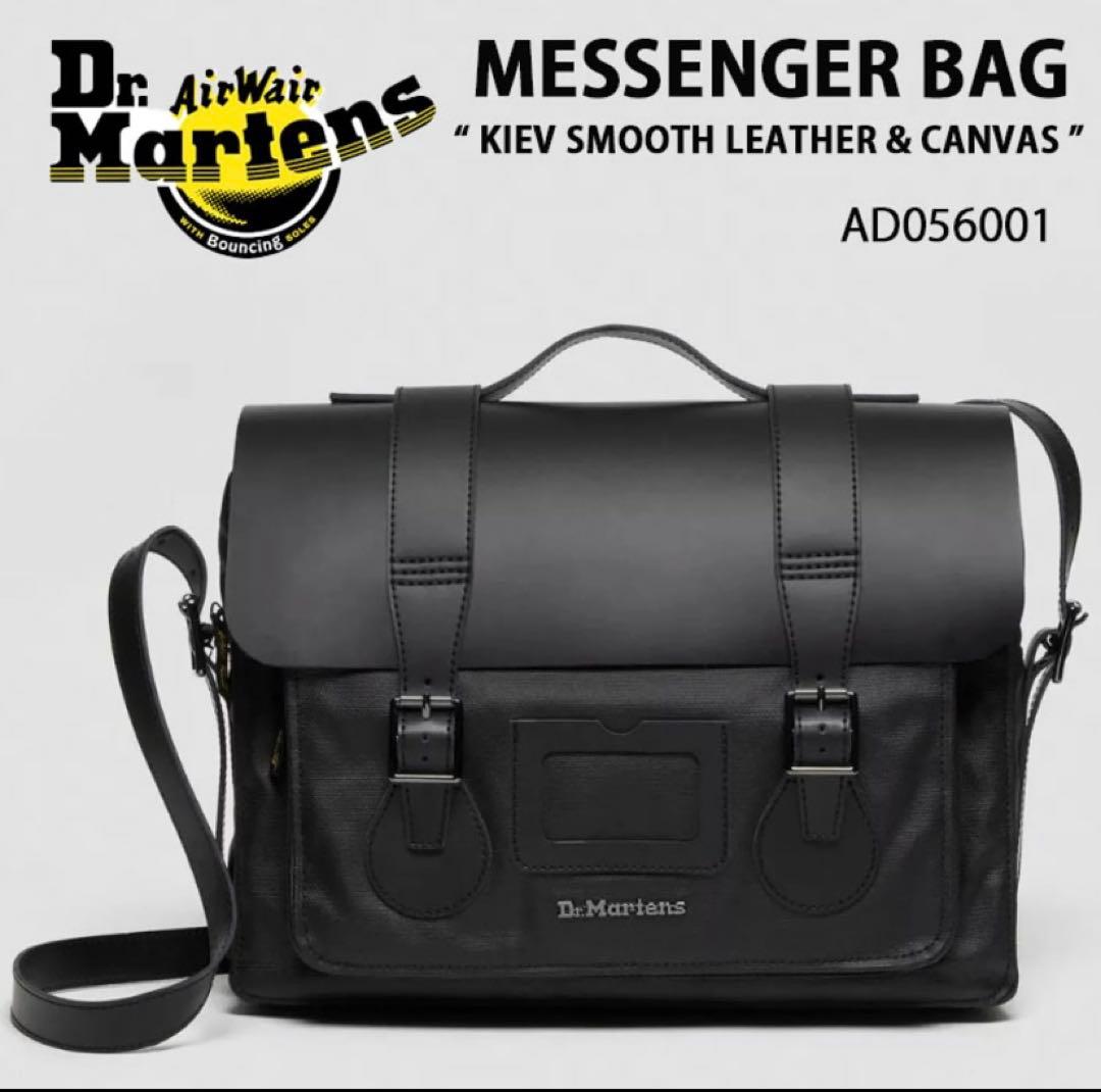 Dr. Martens Messenger Bag AD056001 ブラック 楽天市場】Dr.Martens ドクターマーチン メッセンジャーバッグ 15in