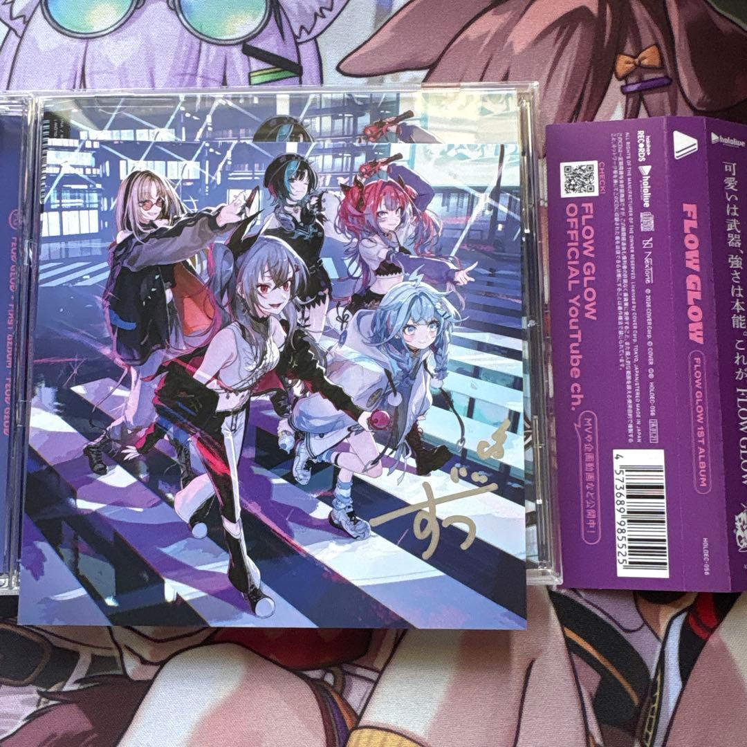 FLOW GLOW アルバム　直筆サイン FLOW GLOW アルバム 直筆サイン - メルカリ