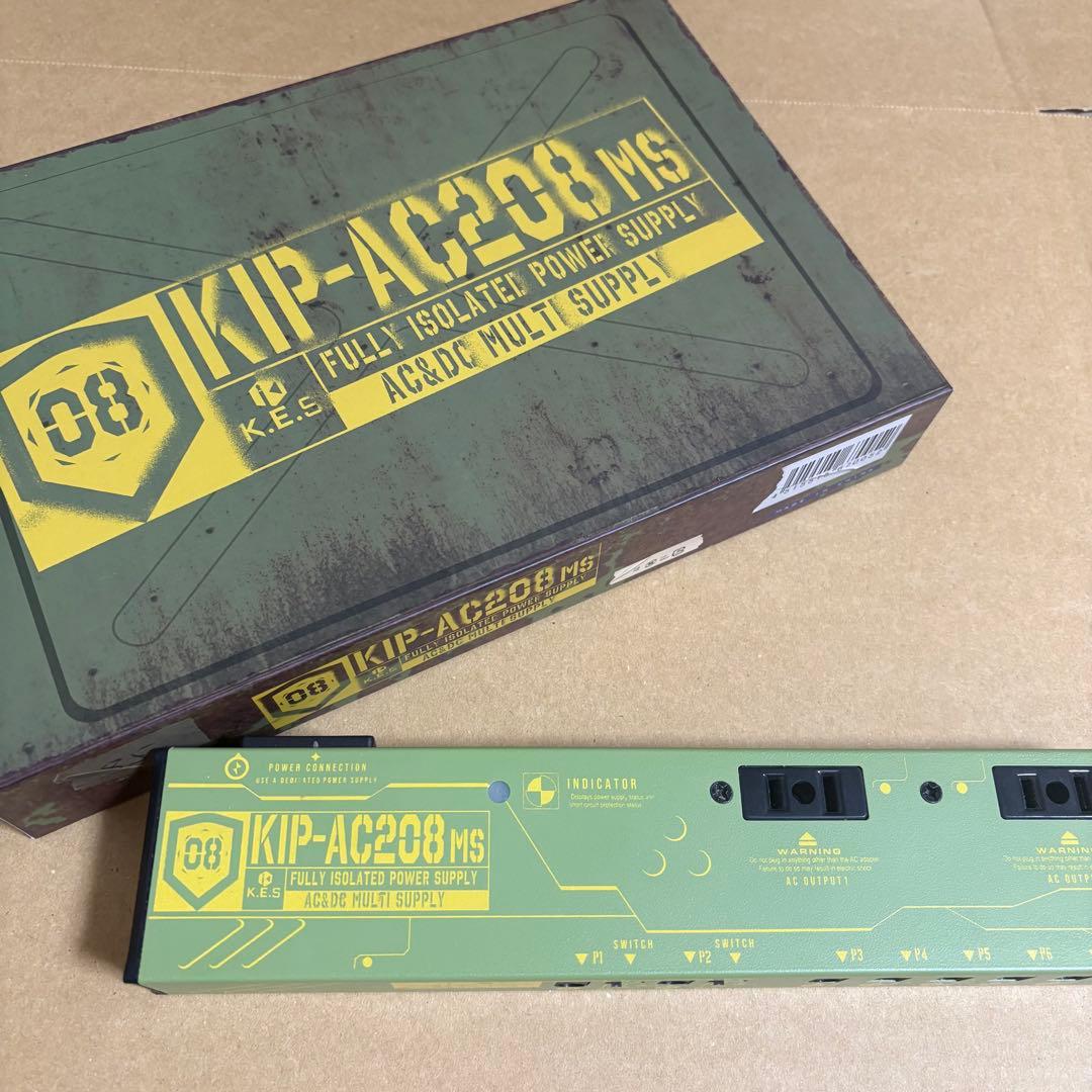 【付属品完備　使用時間少】KIP-AC208MS フルアイソレートパワーサプライ K.E.S / KIP-AC208MS フルアイソレート パワーサプライ ACコンセント