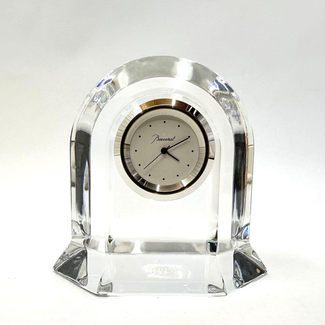☆定価50760円☆超美品☆可動品☆バカラ☆baccar☆置き時計☆ベガ