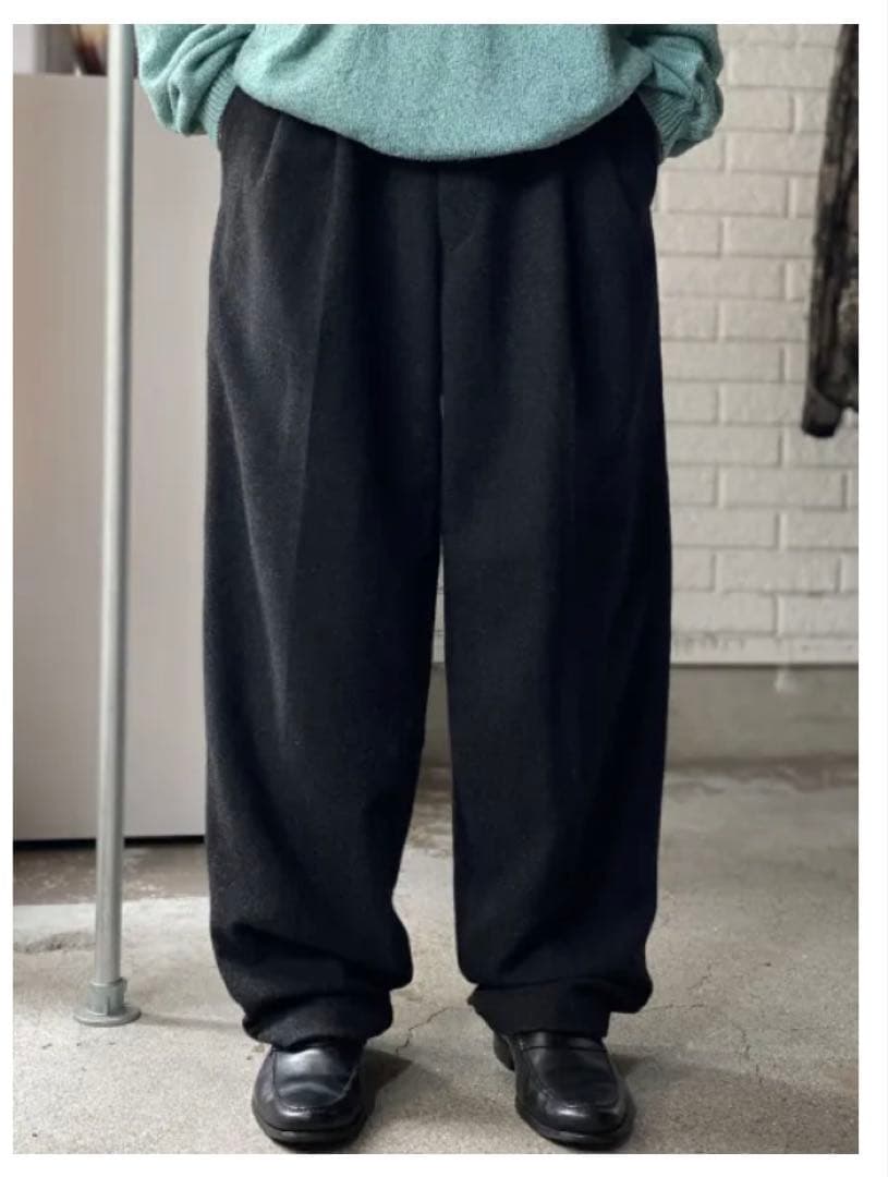 90's COMME des GARÇONS HOMME Flano Wool 1990s Comme des Garcons Homme Wool Charcoal Grey Checkered Bomber