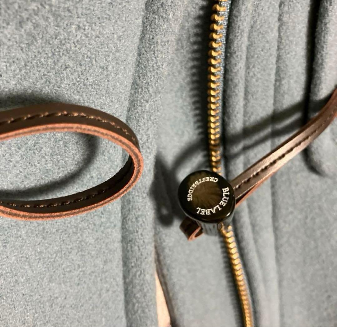 《タグ付新品未使用》ブルーレーベルクレストブリッジ　総チェック　ダッフルコート