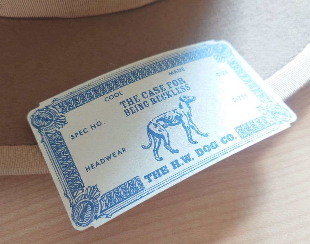 THE H.W.DOG&Co. Hat ブリムハット