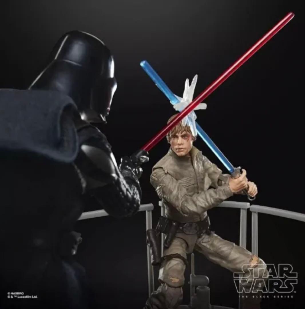 ブラックシリーズ ダースベイダー&ルーク・スカイウォーカー ベスピン