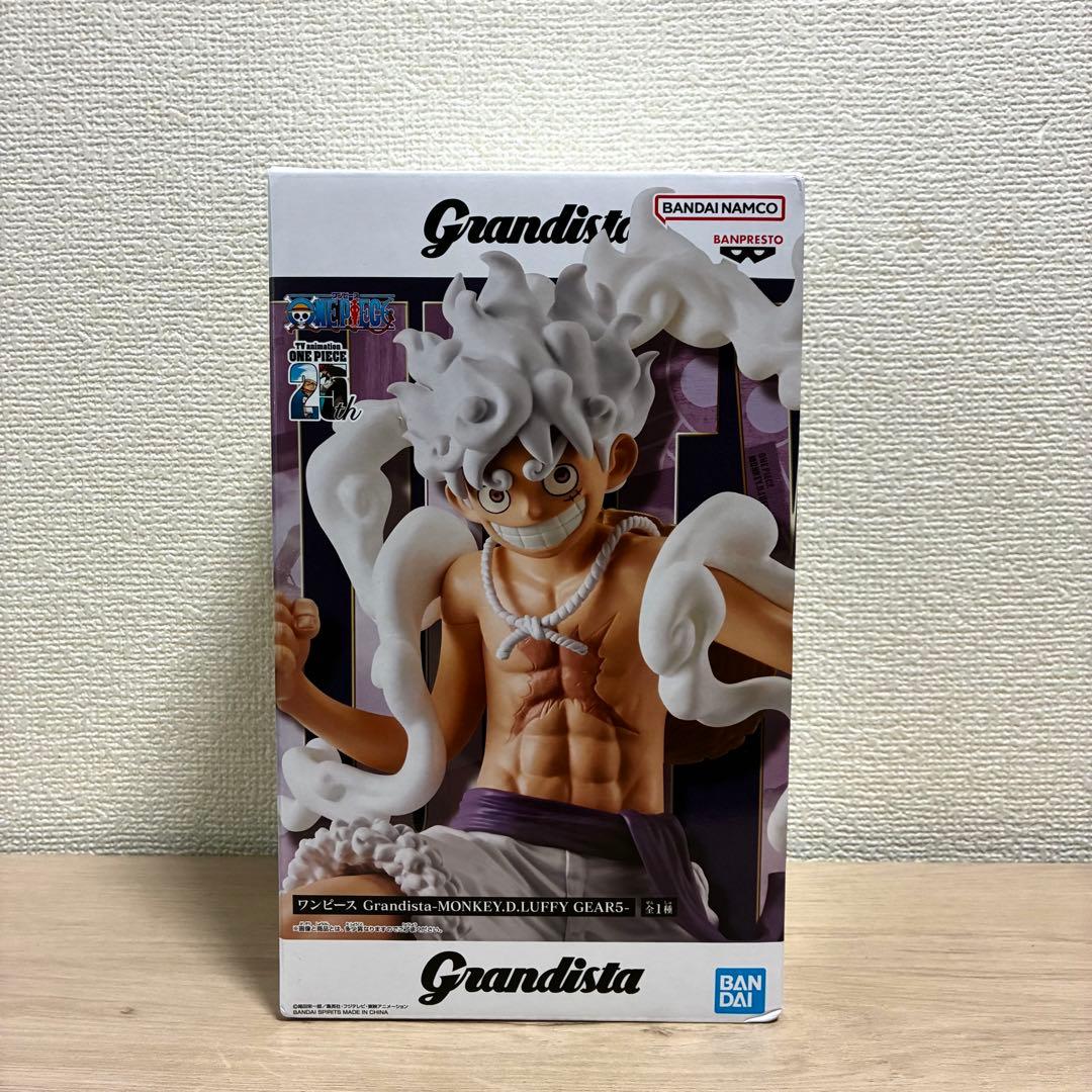 ONE PIECE ルフィ ギア5 ニカ Grandista フィギュア 未開封 - メルカリ