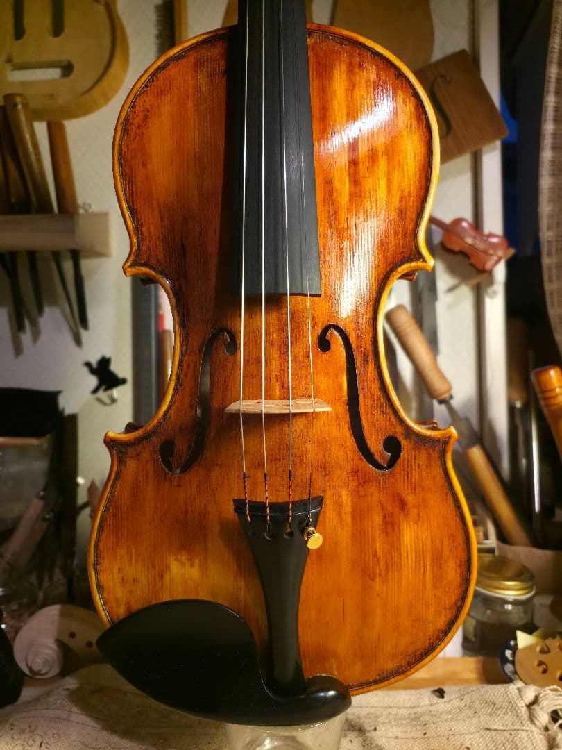 2/11更新.製作楽器⑦】バイオリン(オリジナルモデル※)4/4 2026 - メルカリ