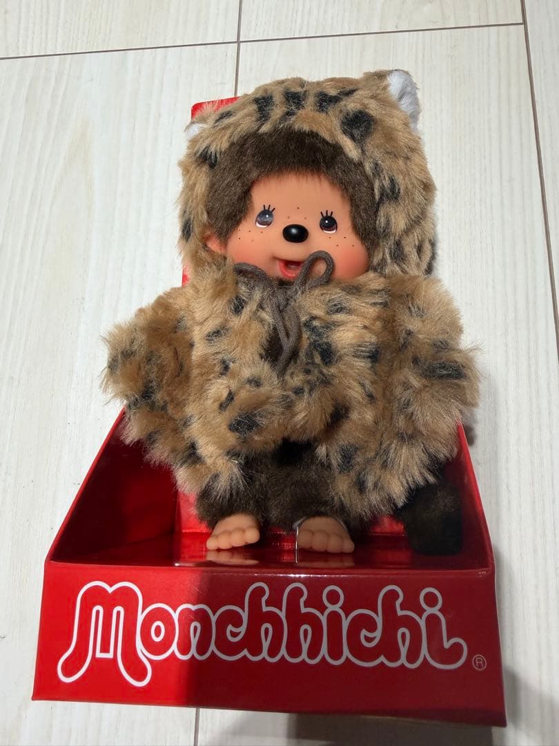 専用　monchhichi レオパード　アヒル モンチッチCOLORSにヒョウ柄バージョンが仲間入り！※10月21日更新