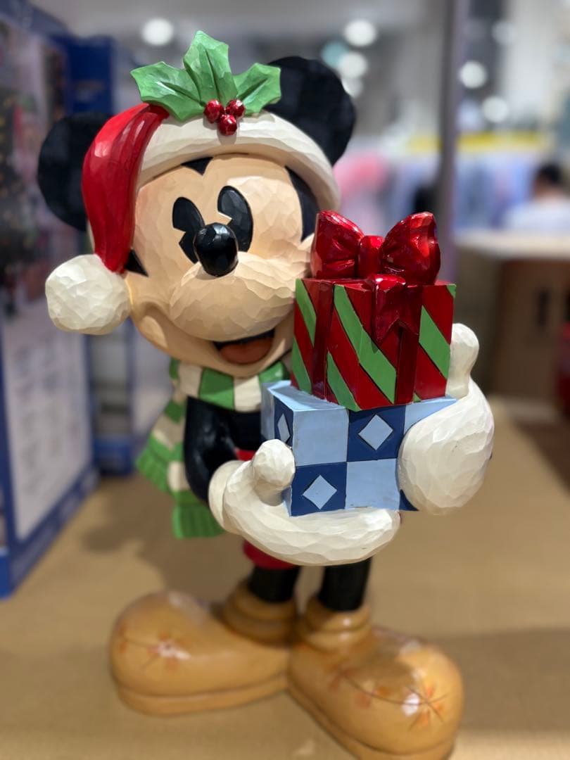コストコ 新作】ジム ショア ホリデークリスマス ミッキー フィギュア