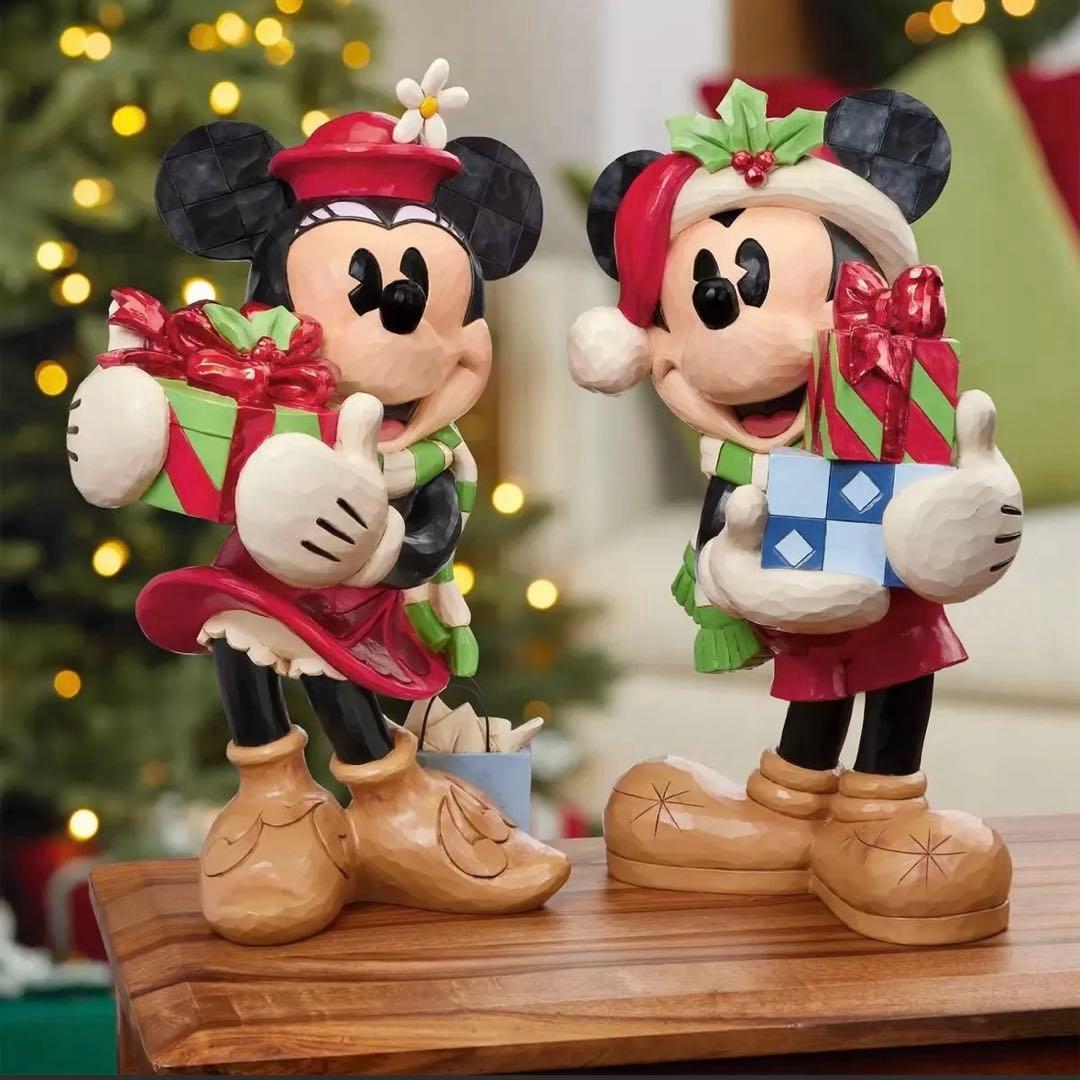コストコ 新作】ジム ショア ホリデークリスマス ミッキー フィギュア