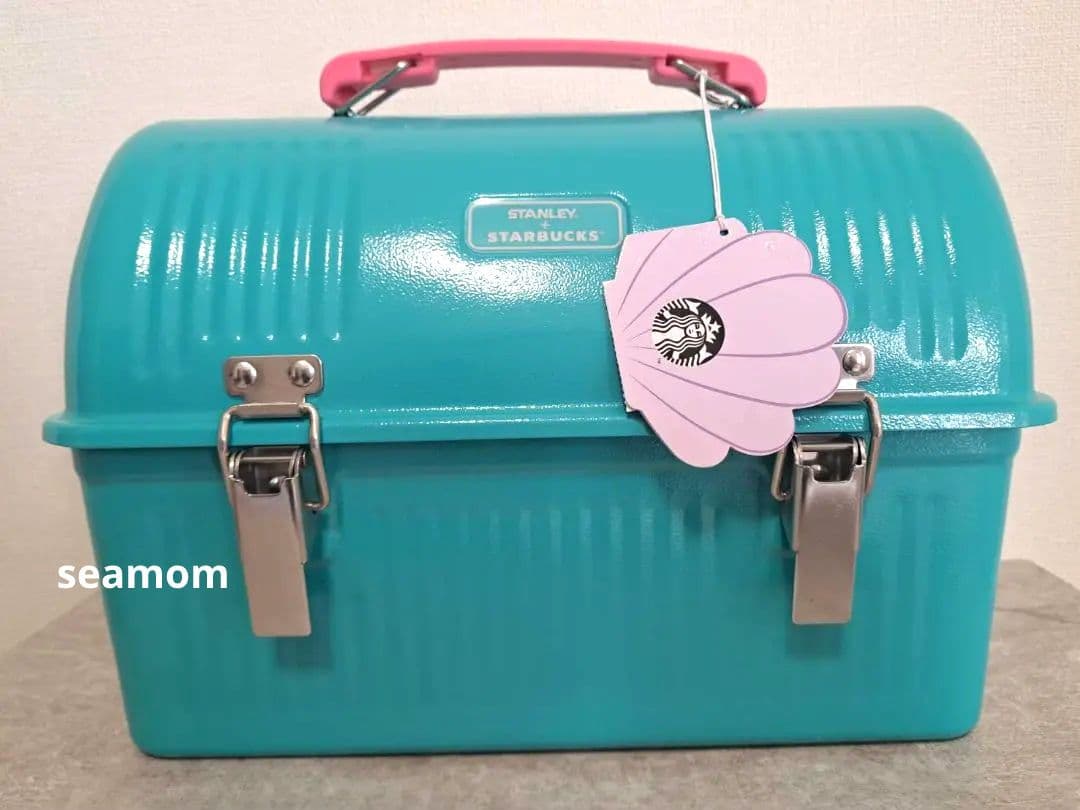 韓国 スターバックス スタンレー ランチボックス 9.4 エメラルド 韓国スタバ ☆ サマー1 スタンレー ランチボックス (Starbucks